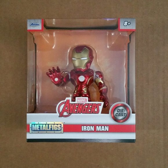 Iron Man Jada Marvel 4-Inch Metals Die-Cast Metal Figure - Picture 1 of 6